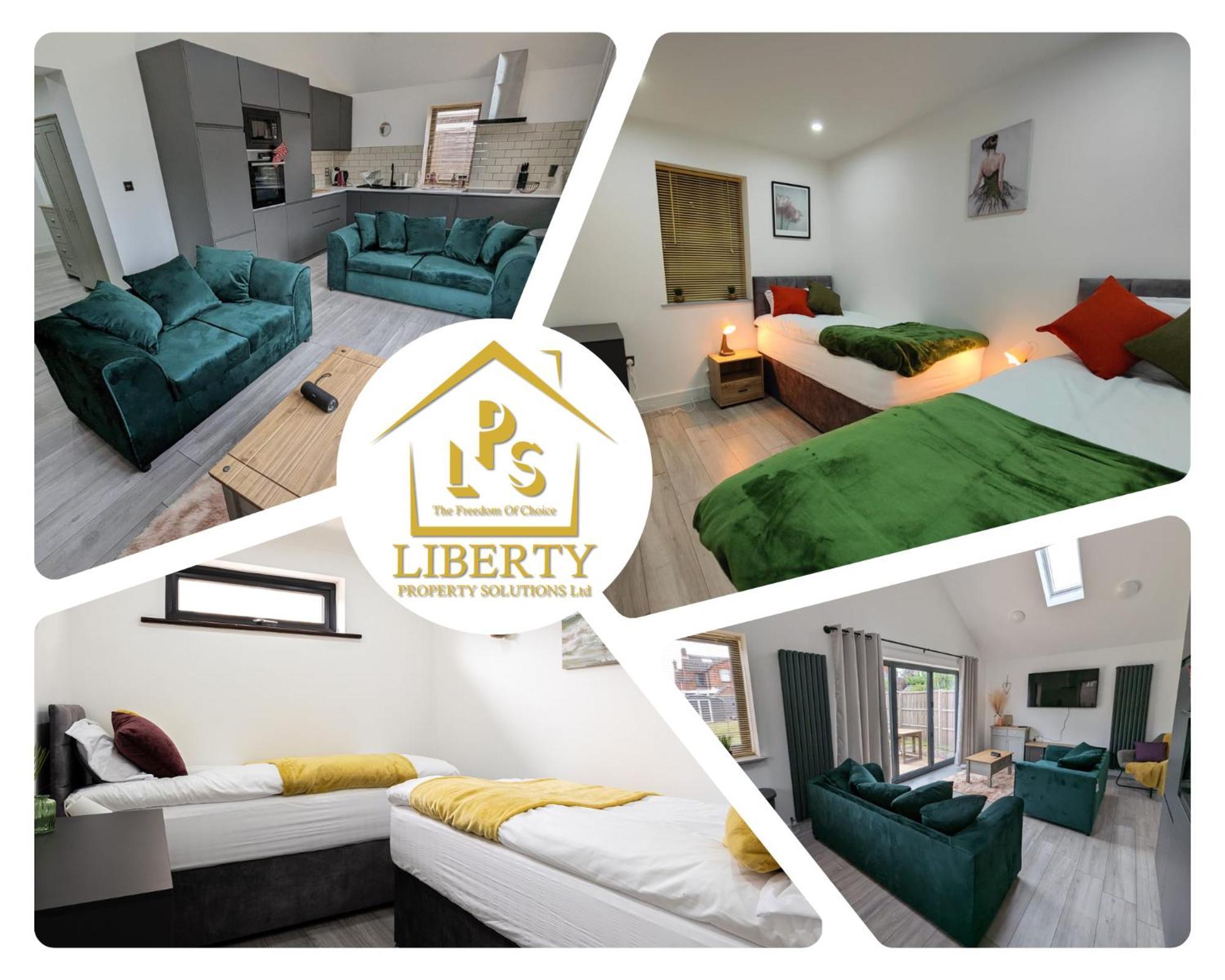 7 Guests - 4 Bedroom - Free Wi-Fi - Kettering Eksteriør billede
